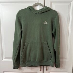 Adidas logo Green Hoodie Sweatshirt Size Small Men’s